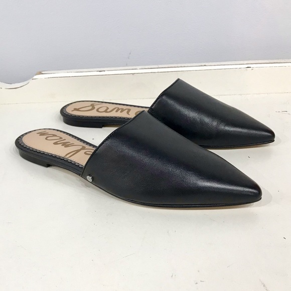 sam edelman leather mules
